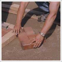 lay the block paving